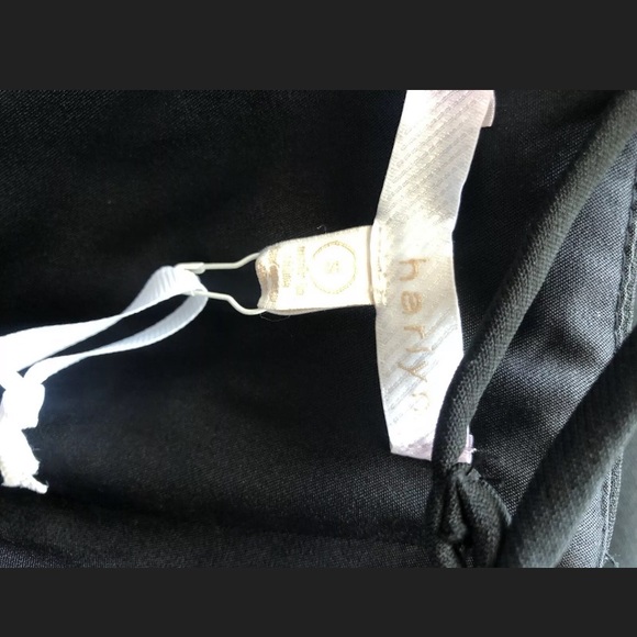 Harlyn Black Lace Up Tank Sheath Cocktail Dressh20 - Picture 5 of 7